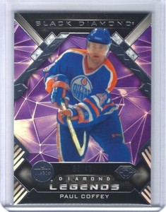 2022-23 Black Diamond Diamond Legends Purple #BDL-PC Paul Coffey 09/46