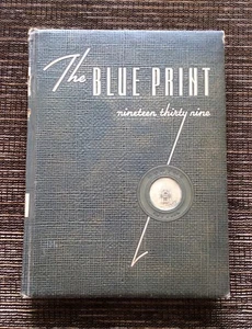 RARE VINTAGE 1939 Georgia Tech "Blue Print" Yearbook: Atlanta, Georgia - Picture 1 of 12