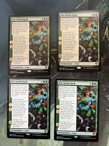 4x_The World Spell, MTG Dominaria United, NM/Never Played_ Full Set - Picture 1 of 2