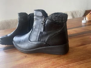 damen stiefeletten 40 Schuhe Gefüttert Studio London Schwarz - Bild 1 von 4
