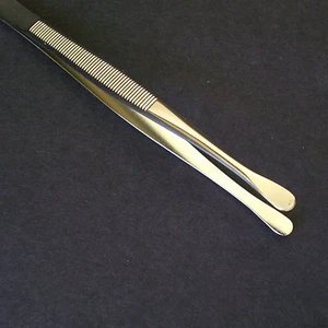 Showgard Zange #905 runde Spitze 4 5/8" lang mit blauem Kunststoffkoffer - Bild 1 von 3