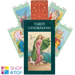 TAROT LENORMAND DECK CARDS FITZPATRICK ESOTERIC FORTUNE ORACLE LO SCARABEO NEW - Picture 1 of 11