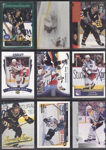 9X JAROMIR JAGR 1996-97 TO 2006-07 MIX BRAND PENGUINS RANGERS NHL HOCKEY