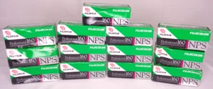 Vintage Fujifilm Fujicolor Professional 160 NPS 120 Color Daylight Film Lot 2001 - Picture 1 of 9