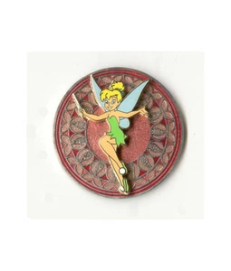 WDW - Spilla Disney Tinker Bell serie principessa in vetro colorato - Foto 1 di 1