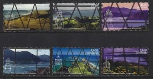 SET 6 FARI NUOVA ZELANDA 2019 NON MONTATI COME NUOVI, MNH - Foto 1 di 1