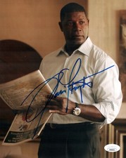 DENNIS HAYSBERT Signed 24's PRESIDENT PALMER 8x10 Photo Autograph JSA COA