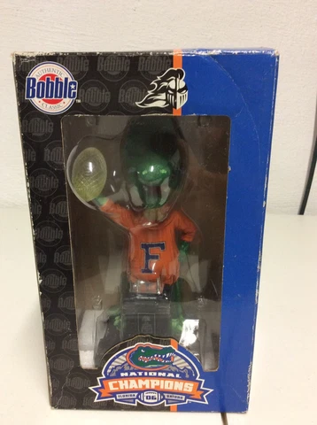 NEW FLORIDA GATORS Football 2006 National Champions EXCLUSIVE Mascot Bobblehead Cover