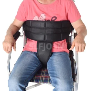 Wheelchair Safety Belt Restraint Belt Wheelchair Fixed Soft Cushion adjustable - Picture 1 of 28