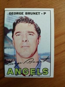 GEORGE BRUNET 1967 Topps #122   FREE SHIPPING T270