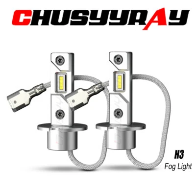 Bombillas antiniebla LED 6500K blancas súper para Subaru B9 Tribeca 2006-2007 actualización H3 Foto 1 de 4