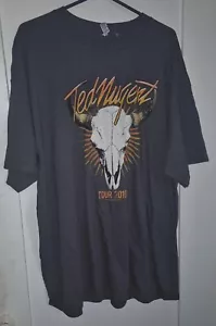 Ted Nugent Concert Tour cd lp T Shirt 2XL XXL - Picture 1 of 3