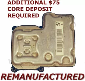 REMAN 2002 2003 Chevrolet Trailblazer ABS Pump Control Module Chevy <Exchange> - Picture 1 of 4