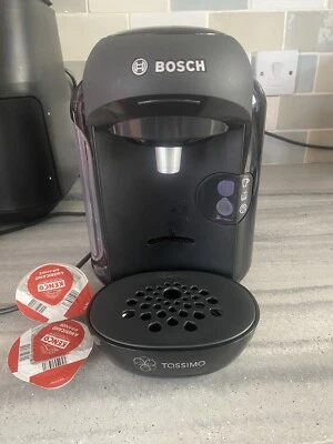 Bosch TAS1402GB Tassimo Vivy 2-Pod-Kaffeemaschine - schwarz - Bild 1 von 3