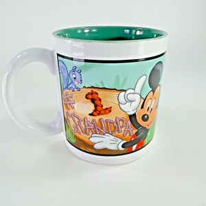 Vtg Large Coffee Mug Tea Cup Mickey Mouse Walt Disney Memorabilia #1 Grandpa - Picture 1 of 11