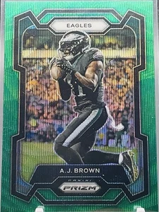 2023 Panini Prizm - Green Wave Prizm #236 A.J. Brown - Picture 1 of 2