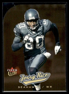 2005 Fleer Ultra Gold Medallion Jerry Rice Seattle Seahawks #34 - Image 1 of 2