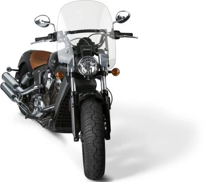 National Cycle Spartan Quick Release Windshield - Clear Motorcycle Street N21303 - Image 1 of 4