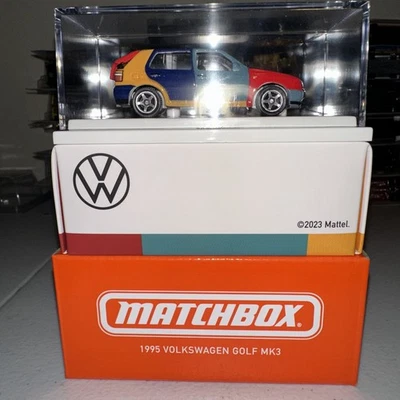Matchbox CollectorsMatchbox 1995 Volkswagen Golf Harlequin - Image 1 of 4