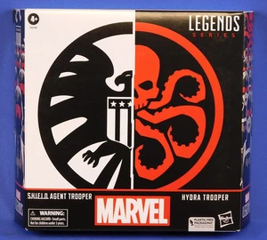 MARVEL LEGENDS 2PK SHIELD AGENT & HYDRA TROOPER HASBRO PULSE NEU IN GEÖFFNETER VERPACKUNG - Bild 1 von 6