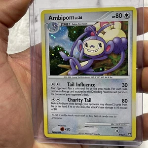 Ambipom 3/123 Mysterious Treasures Holo Rare 2007 Pokemon Card LP/NM Nintendo - Picture 1 of 3