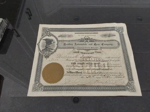 1902 Reading PA Automobile & Gear Company Stock Certificate - Picture 1 of 6