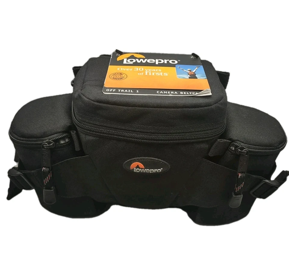 Lowepro Off Trail 1 - Bolsa para cámara Paquete de cintura Correa Cinturón Senderismo Doble Lente Soportes Foto 1 de 2