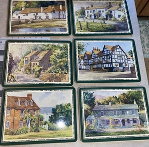 Alfombrillas y posavasos de corcho laminado Cloverleaf Inns Of Britain - 6 - Imagen 1 de 17
