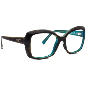 Maui Jim Sunglasses Frame Only Orchid MJ 735-10P Dark Havana/Blue Butterfly 56mm - Picture 1 of 6
