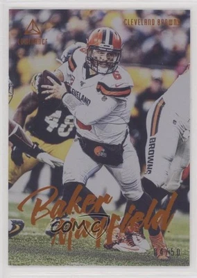 2020 Panini Luminance Orange /50 Baker Mayfield #29 - Image 1 of 2