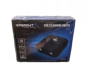 Sabrent Switch di condivisione USB 2.0 per più computer e 2 porte SW20 - Foto 1 di 7