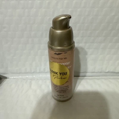 Neutrogena Retinol Healthy Skin Enhancer #10 Ivory to Fair RARE As Is No Lid - Image 1 of 2
