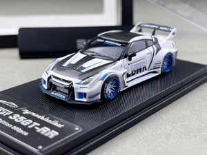 AL MC 1:64 White GTR R35 LBWK RR Sports Model Diecast Collect Car  - Picture 1 of 10