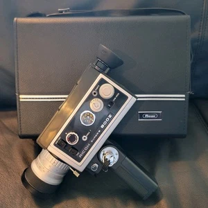 TESTED WORKING Exc+ Ricoh Super 8 800z Movie Camera with 7.5-60mm Lens *READ* - Picture 1 of 20