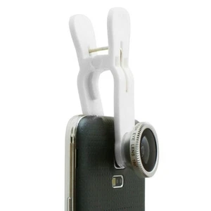 SYSTEM-S Clip-On-Klammer Oeil de Poisson Fisheye Lentille Grand Angle Et Macro - Afbeelding 1 van 2