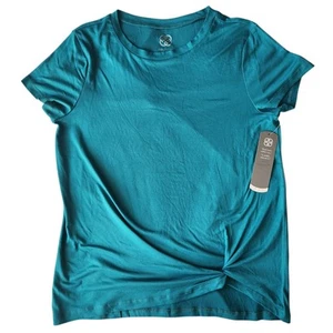 Daisy Fuentes Fit T Shirt, Women's Size M, Teal Aqua Green - Picture 1 of 4