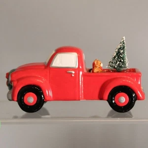 DEPT 56 Heritage Village Collection North Pole Series Red Truck handbemalt - Bild 1 von 10