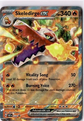 Skeledirge ex - Promo SV: Scarlet & Violet Promo Cards 034 NM - Image 1 of 2