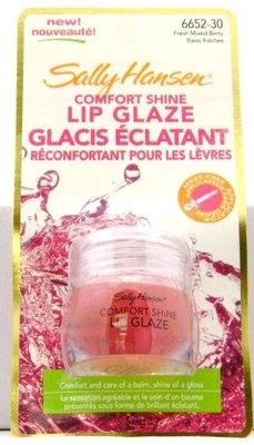 Sally Hansen Comfort Shine esmalte labial ROSA brillo labial bálsamo - BAYA FRESCA MEZCLADA Foto 1 de 3