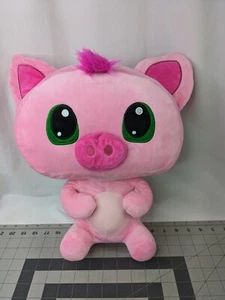Juguete de peluche Fiesta Pink Pig cabeza grande 16 pulgadas - Imagen 1 de 16
