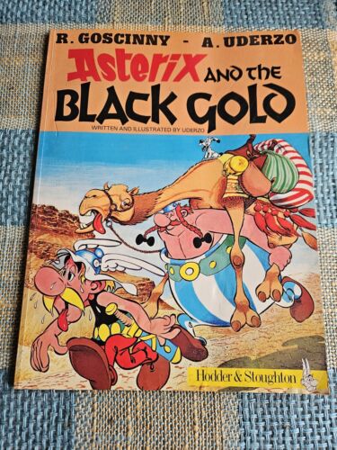 Asterix and the Black Gold by Uderzo, Goscinny (Paperback, 1984)