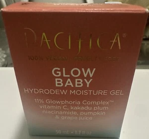 Pacifica Glow Baby Hydrodew Moisture Gel 100% Vegan 1.7fl oz - Picture 1 of 4