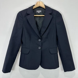 G2000 Blazer Women Size EU 38 (AU 10) Black Wool Blend Corporate Workwear VGC - Picture 1 of 12