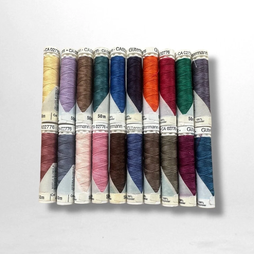 Gütermann Nähgarn ,,Allesnäher'' 20x 50m, verschiedene Farben; 1 Stück - Bild 1 von 1