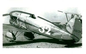 TRAVEL AIR MYSTERY NR613K VINTAGE 5 X 7 S/W FLUGZEUG FOTOGRAFIE - Bild 1 von 1