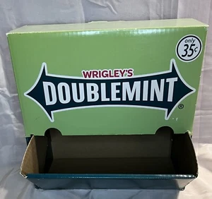 Vintage Late 1980s/ Early 90s Wrigleys Gum Store Display Cardboard Dispenser - Picture 1 of 11