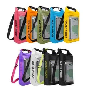 2L Dry Bag Touch Screen Waterproof Bags for Trekking Rafting Kayak Sports Bags - Picture 1 of 32