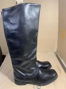 Soviet Russian Officer Riding Boots Chrome In Box 45 USSR - Picture 1 of 11