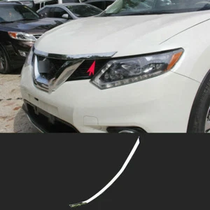 For Nissan Rogue 14-20 ABS Chrome Front Hood Bonnet Lip Molding Cover Trim 1pcs - Picture 1 of 6