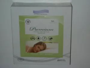 PROTECTOR DE COLCHÓN DE RIZO DE ALGODÓN PREMIUM... B y PROTECCIÓN -A- -CAMA - Imagen 1 de 2